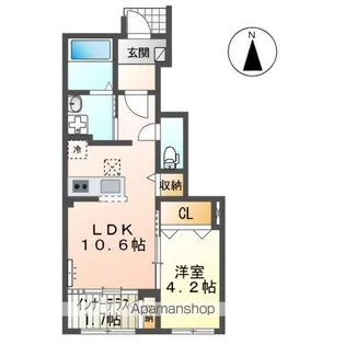 オールラウンド【1階】の間取り